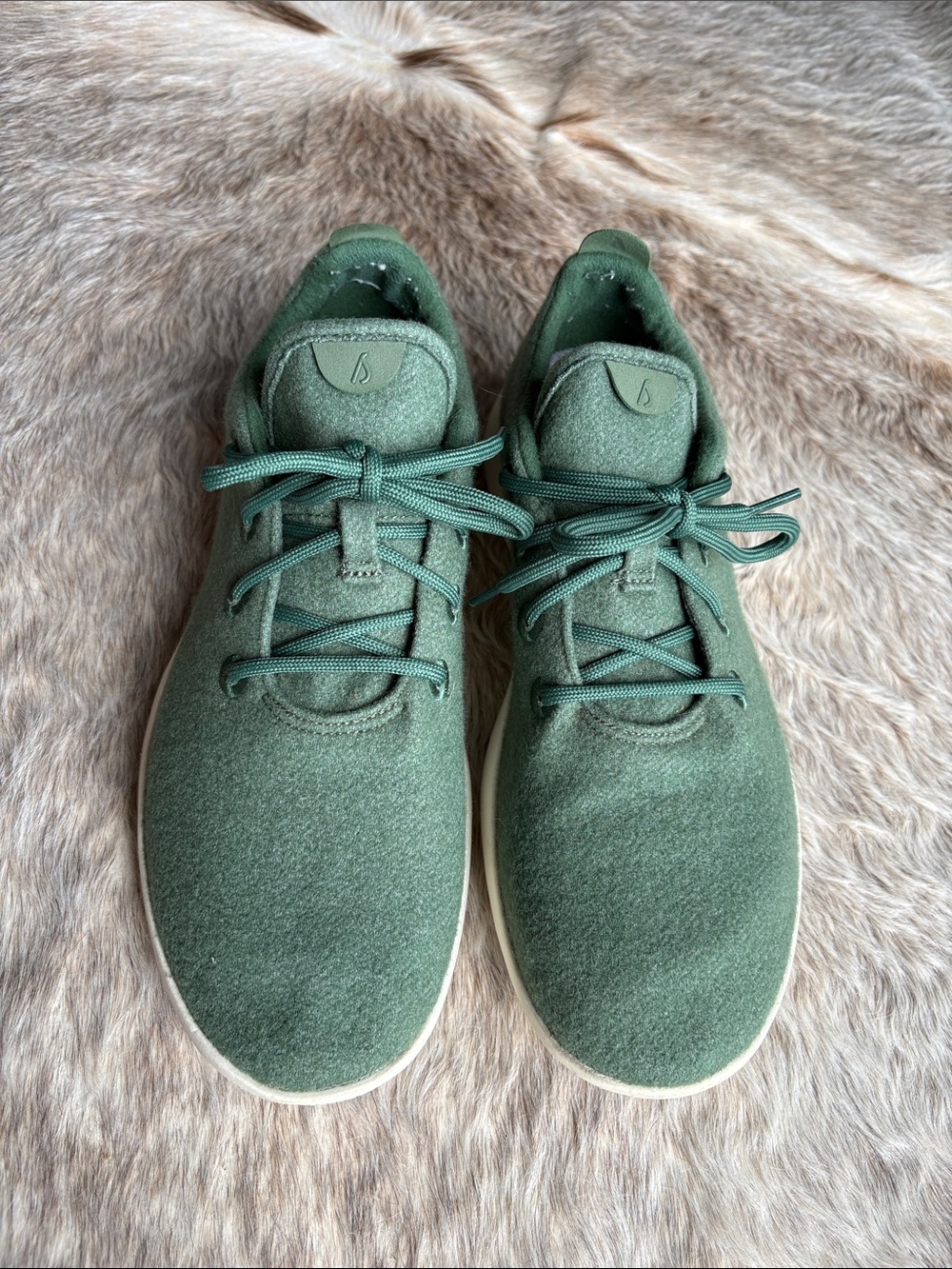 Allbirds Wool Runner Hazy Green size 12
